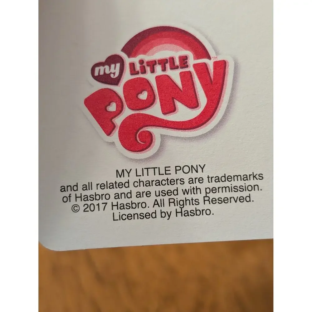 New My Little Pony Birthday Card and Stickers for Girls